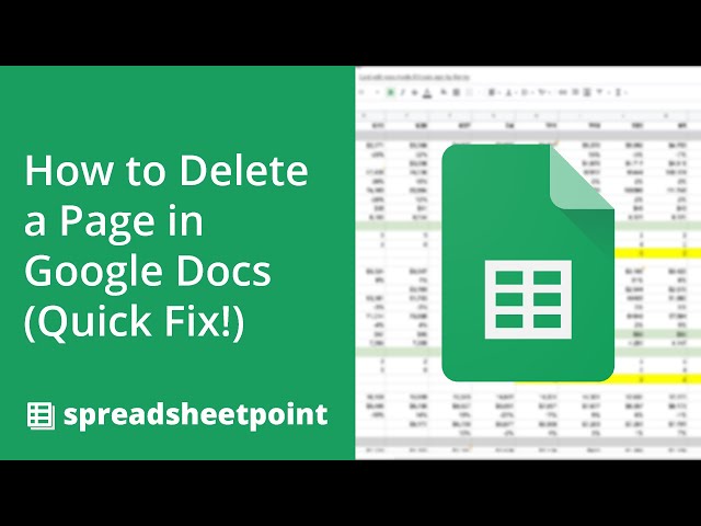 How-To-Delete-A-Page-In-Google-Docs-Addressing-Challenges-Considerations
